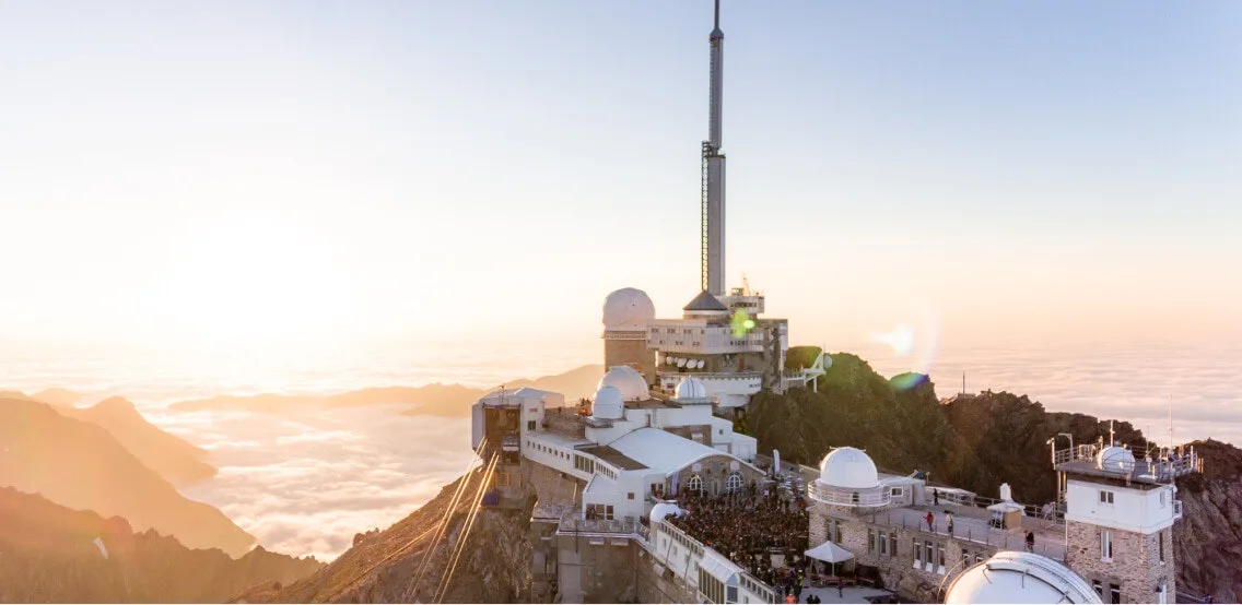 Le Pic du Midi (refuge et observatoire)